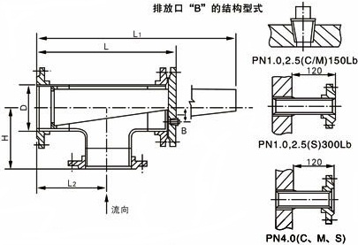 反折流式T型过滤器