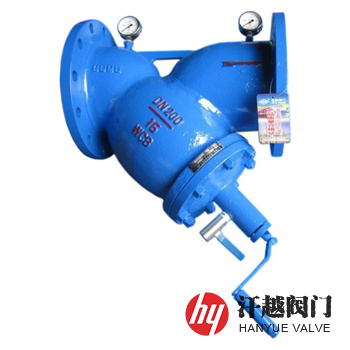 铸钢手摇刷式Y型过滤器