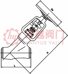 电站Y型截止阀